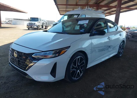 2025 Nissan Sentra Sr from USA, damaged, VIN 3N1AB8DV6SY266377